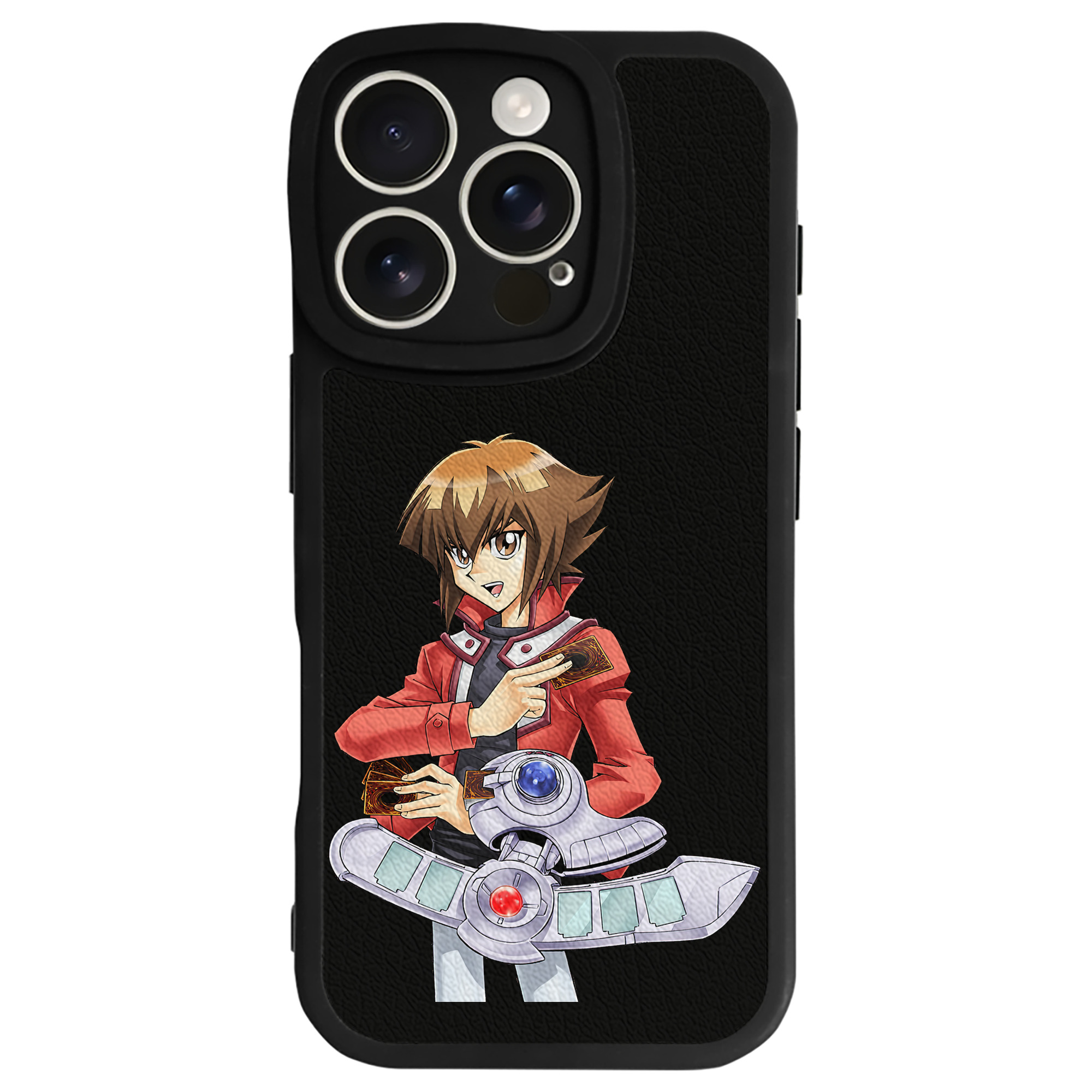 遊☆戯☆王 Yu-Gi-Oh! 【iPhone 16シリーズ対応】シリコンスマホケース（レザー調） 材質：シリコン